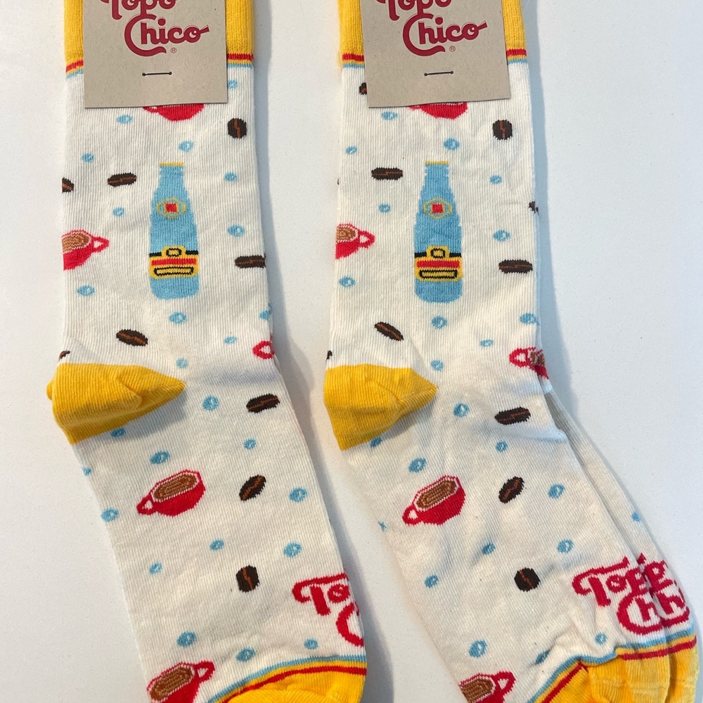 Iconic Topo Chico Socks!